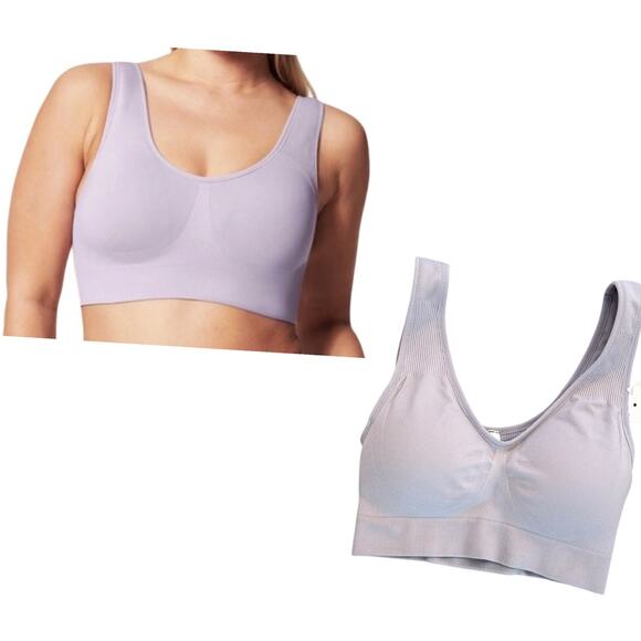 Spanx Reversible Bra Seamless Comfort Purple Breast of Both Worlds Size Small - Picture 1 of 10